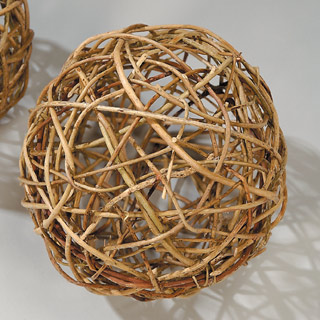 CURLY WILLOW BALL NATURAL 8" 90886  ***OUT OF STOCK***